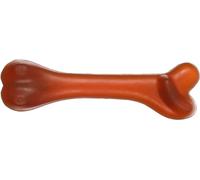Flamingo giochi per cani - Rubba Osso Marrone - 21 × 6,1 × 4,5 cm - gomma naturale - flessibile - resistente