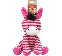 Flamingo Giochi per gatti - Azor asino rosa XL - 29 cm - Peluche morbido e velluto a coste - Con squeaker - Design unico