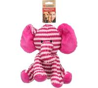 Flamingo Giochi per Gatti - Azor Elefante Rosa XL - 28 cm - Peluche Morbido e Velluto a Coste - con Squeaker e fruscio - Design Originale