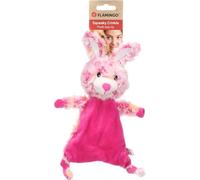 Flamingo Giochi per gatti - Roza coniglio rosa - 26 cm - Peluche soffice con squeaker e fruscio - Design