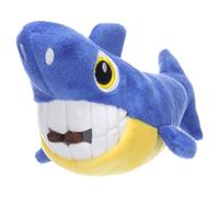 Flamingo Gioco per Cane Gebla Squalo Blu Squeaker 16x29, 5cm per Tutti Cani