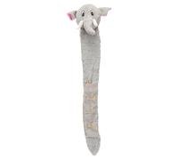 Flamingo Gioco per Cane Hida Elefante Grigio 23x12x86cm Squeaker Snack Peluche