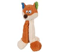 Flamingo Gioco per Cane Kareau fuchs 31cm Marrone Chiaro Con Squeaker E Knistern