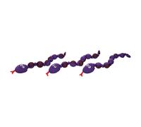 Flamingo Gioco per Cane Snala Serpente Emoji Viola 85cm Squeaker Galleggiante