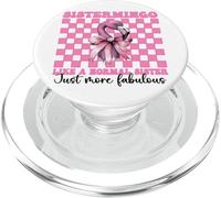Flamingo Girl Coquette Bow Sistermingo come una sorella normale PopSockets PopGrip per MagSafe