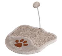 Flamingo Graffiato Greta A Forma Di Zampa Grigio 34,5x34,5cm Con Giocattolo