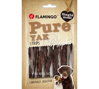 FLAMINGO CANE SNACK "HAPKI PURE" STRISCE DI YAK 85 GR