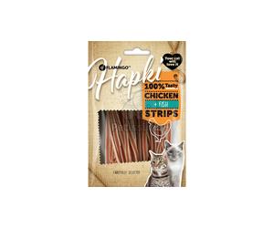 Flamingo Hapki Sushi Strips - strisce di pollo e pesce 50 g