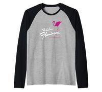 Flamingo Hotel Casino Las Vegas retrò Vintage Maglia con Maniche Raglan