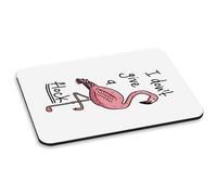 Flamingo Input Don T Give A Gregge PC Computer Mouse Pad - Divertente Rude