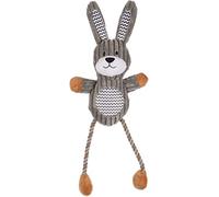 FLAMINGO JCHIEN Gommy Coniglio Corduroy con Gambe Lunghe Grigio 46CM