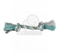 Flamingo Jim Playing Rope - corda da masticare a 2 nodi, verde menta L