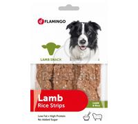Flamingo Lamb Snack - strisce di agnello e riso 85 g Scadenza: 05/09/2026