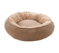 Flamingo Lettino Colette Rotondo Grigio Talpa 46x46x17cm Peluche Morbida E