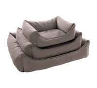 Flamingo Letto Cane Avalon Rettangolare Grigio Chiaro Memory Foam Lavabile 30 °
