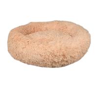 Flamingo Letto Cane Krems Rotondo Crema, Morbida & Lavabile - Ideale per Cani