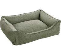FLAMINGO Letto Gini per cane gatto - Cesto per cane gatto - 80 x 67 x 22 cm - Lavabile - Fondo antiscivolo - Fodera rimovibile per letto morbido e confortevole