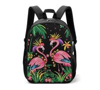 Flamingo Mardi And Gras Day Casual Daypack Daily Zaini Viaggio Borsa a tracolla con cinghie regolabili per donne e uomini