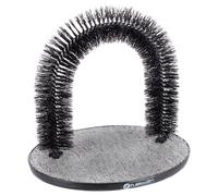 Flamingo Massaggio E Cura Del Pelo Per Cani, 36x28,5cm, Grigio/Nero