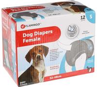 Flamingo Pannolini DIPY per Cane Femmina S 12PZ 32-48CM