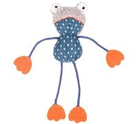 Flamingo Pet Products - Cat Toy Frog Blue Floera 20 cm with Catnip FL-561120
