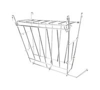 Flamingo Pet Products CREMAGLIERA di Alimentazione CHIUDIBILE+Gancio per LA Frutta Jax Cromato 20x8,5x17CM