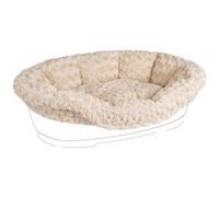 Flamingo Pet Products - Fodera Cuddly, per Letto Domus 50/60 cm, Beige per Cani.