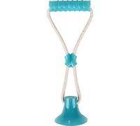 Flamingo Pet Products - Giocattolo con ventosa e maniglia. Gamma ZUKI Colore Verde