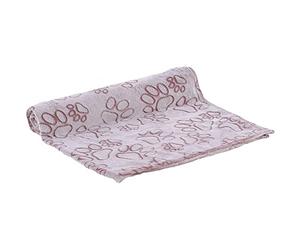 Flamingo Pet Products Lala Blanket, Size L, 100 x 150 cm, Antique Pink