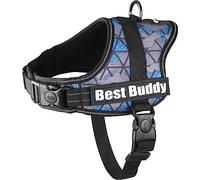 Flamingo Pettorina Best Buddy Pluto Azzurro Camouflage Grid XS 40-55CM*25MM