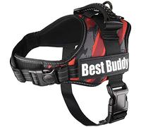 Flamingo Pettorina Best Buddy Pluto Rosso Camouflage XL 80-100CM*50MM