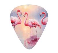 Flamingo Print12 - Accordatore professionale per chitarra, basso e modalità di accordatura cromatica