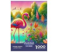 Flamingo, Puzzle Da 1000 Pezzi, Immagini Splendide E Raffinate, Perfetto Per Incorniciare, Adatto Dai 12 Anni, 38x26cm/1000pcs