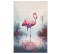 Flamingo Puzzle Games for Adults E Bambini - for Creativity And Mindfulness - Challenging Jigsaw Puzzles 1000 Pezzi for Family 78×53cm