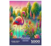 Flamingo Puzzles Intrattenimento Creativo 1000 Pezzi Animals Puzzle Di Cartone Decora La Casa Giochi-rompicapo Per Adulti E Bambini Da 12 Anni 70x50cm/1000pcs