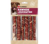 Flamingo R'Hide bastoncini - anatra, merluzzo 350 g (30 pz 12 cm, 11 g/pz)