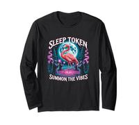 Flamingo Ritual Sleep Token Estetico Moon Vibes Maglia a Manica