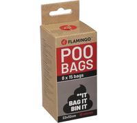 Flamingo Sacchetto per DEIEZIONE Basic BABI Nero 8x15PZ