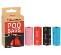 Flamingo Sacchetto per DEIEZIONE Basic Bones Multi 8x15PZ
