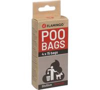 Flamingo Sacchetto per DEIEZIONE Basic DUMPA Nero 4x15PZ