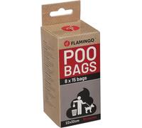 Flamingo Sacchetto per DEIEZIONE Basic DUMPA Nero 8x15PZ