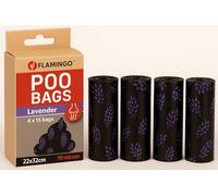 Flamingo Sacchetto per DEIEZIONE Basic SCENTA con Profumo di LAVANDA4x15PZ