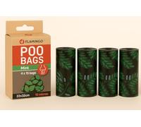 Flamingo Sacchetto per DEIEZIONE Basic SCENTA con Profumo di Menta 4x15PZ