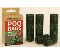 Flamingo Sacchetto per DEIEZIONE Basic SCENTA con Profumo di Menta 8x15PZ