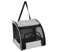 Flamingo Seggiolino Rey Grigio Chiaro per Cani 45x38,5x41 CM Pieghevole & Sicuro