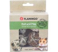 Flamingo Snuffi palline per roditori 4 palline