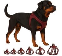 Flamingo Step-Go Bento Pettorina - Melanzana, XXL (A:52-57 cm, B:56-62 cm, 3 mm), Comoda e Regolabile, Ideale per Labrador, Golden Retriever, Dalmata, Boxer ecc.
