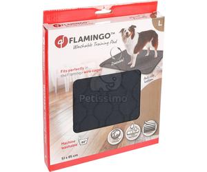Flamingo tappetino igienico - grigio L