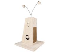 Flamingo Tiragraffi Sno 4 Crema 35x35x68cm Con Tappetino E Palle da Gioco