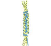 Flamingo Toy for Dogs, Tofla Pull Rope, Blue/Yellow, S, 35 x 5 x 4 cm, Floatable, Ideal for Water Games with Your Dog